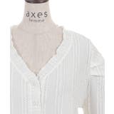フラワーボタンカーデ | axes femme | 詳細画像11