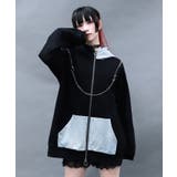 黒 | ピエロフードパーカー | axes femme