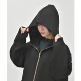 Ｗジップロングパーカー | axes femme | 詳細画像8 