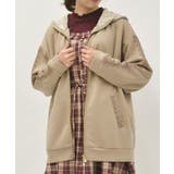 モカ | Ｗジップロングパーカー | axes femme