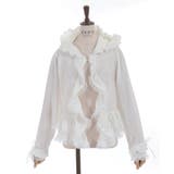 ＵＶカットフードフリルカーディガン | axes femme | 詳細画像14 