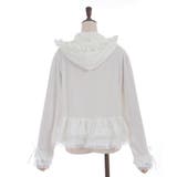 ＵＶカットフードフリルカーディガン | axes femme | 詳細画像16 