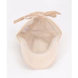 バックリボンベロアキャップ | axes femme | 詳細画像10