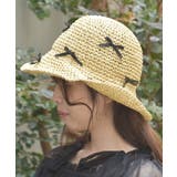 ベージュ | リボンペーパーハット | axes femme