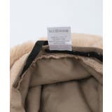 イヤーウォーマーファーハット | axes femme | 詳細画像11 