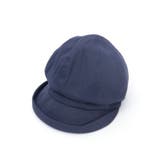 紺 | ラウンドキャスケット | axes femme