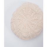 コサージュ付きニットベレー | axes femme | 詳細画像10 