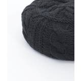 コサージュ付きニットベレー | axes femme | 詳細画像15 