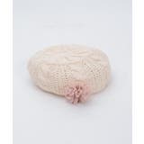 コサージュ付きニットベレー | axes femme | 詳細画像5 