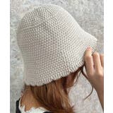 生成り | サーモニットメトロハット | axes femme