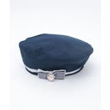 マリン風リボンデザインベレー | axes femme | 詳細画像13 