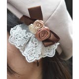 巻きバラブローチ付きベレー | axes femme | 詳細画像4