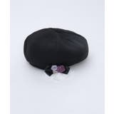 巻きバラブローチ付きベレー | axes femme | 詳細画像7