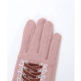 ベロアリボンレースアップ手袋 | axes femme | 詳細画像16