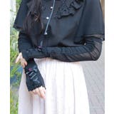 レースアップＵＶロング手袋 | axes femme | 詳細画像4 