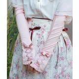 ピンク | レースアップＵＶロング手袋 | axes femme