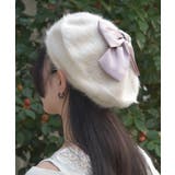 パール付きリボンファーベレー | axes femme | 詳細画像4 