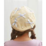 生成り | リボンパールサマーベレー | axes femme