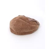 茶 | リボン付きモールニットベレー | axes femme