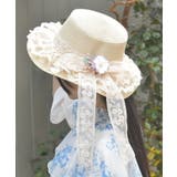 レースリボンフリルカンカン帽 | axes femme | 詳細画像3 