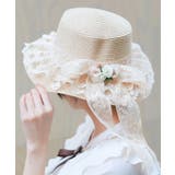 レースリボンフリルカンカン帽 | axes femme | 詳細画像4 