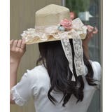 レースリボンフリルカンカン帽 | axes femme | 詳細画像7 