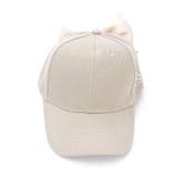 ロゴ刺繍バックリボンキャップ | axes femme | 詳細画像2 