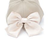 ロゴ刺繍バックリボンキャップ | axes femme | 詳細画像8 