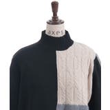 ブロッキングニット | axes femme | 詳細画像10 