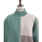 ブロッキングニット | axes femme | 詳細画像26 