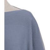 バイカラーニットチュニ | axes femme | 詳細画像12