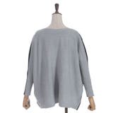 バイカラーニットチュニ | axes femme | 詳細画像18