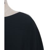 バイカラーニットチュニ | axes femme | 詳細画像21