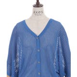 メッシュドルマンカーディガン | axes femme | 詳細画像17 