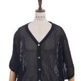 メッシュドルマンカーディガン | axes femme | 詳細画像25 