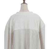 チュール切替カーデ | axes femme | 詳細画像23 