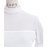 シアー半袖トップス | axes femme | 詳細画像20