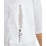 異素材切替パーカー | axes femme | 詳細画像21 