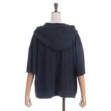 異素材切替パーカー | axes femme | 詳細画像8 