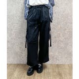 黒 | BIGポケットカーゴパンツ | axes femme