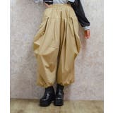ベージュ | タック変形パンツ | axes femme