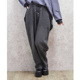 黒 | ドロストカーブデニムパンツ | axes femme
