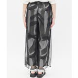総柄シアー重ねパンツ | axes femme | 詳細画像5