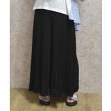 黒 | シフォンプリーツパンツ | axes femme