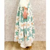 チュール重ね花柄スカート | axes femme | 詳細画像2
