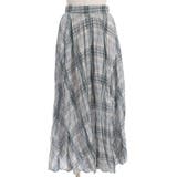 シワ加工チェック柄スカート | axes femme | 詳細画像23 