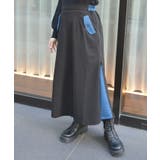 異素材切替スカート | axes femme | 詳細画像6 
