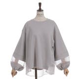 ダンボールカットシア切替プルオーバー | axes femme | 詳細画像13