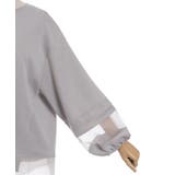 ダンボールカットシア切替プルオーバー | axes femme | 詳細画像20