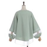 ダンボールカットシア切替プルオーバー | axes femme | 詳細画像9